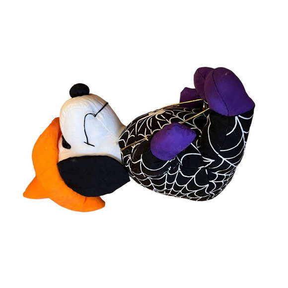 Peanuts Snoopy Halloween Witch Plush Stuffed Animal Orange Hat Parachute - Picture 2 of 6